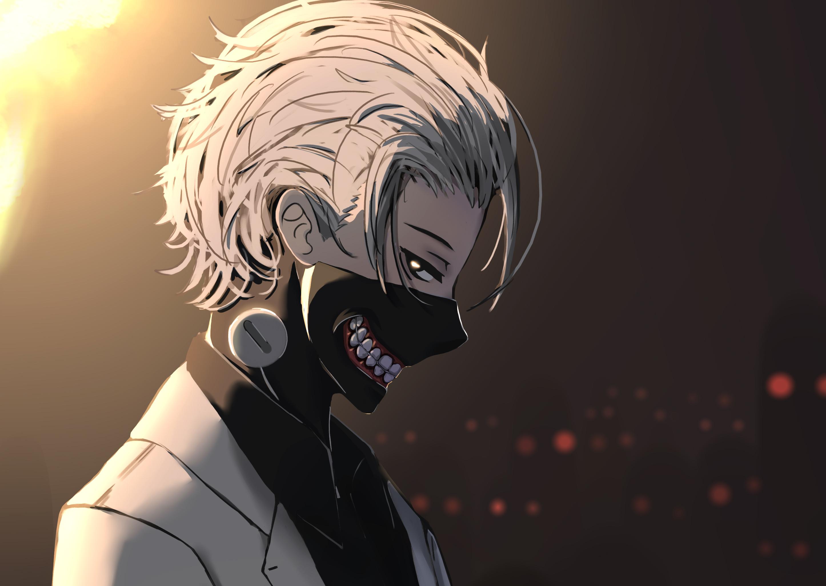 Anime Tokyo Ghoul Kaneki Ken 1360x765 Resolution HD 4k