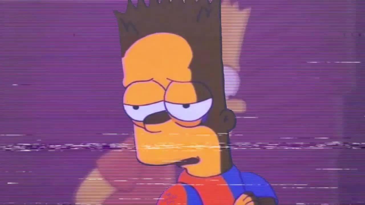 Sad Bart Simpson Wallpaper PC