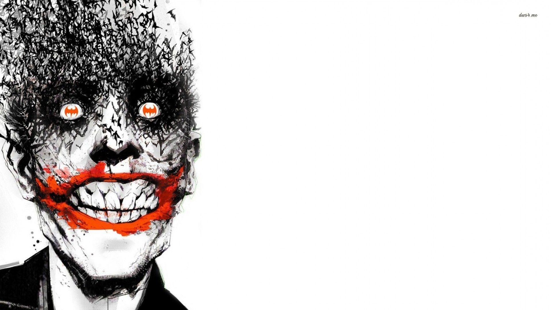 The Joker face defragmenting wallpaper wallpaper