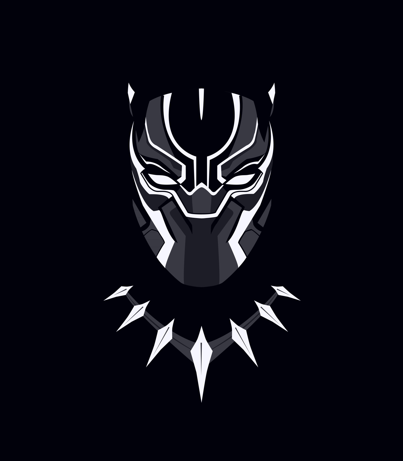 Black Panther Marvel Wallpaper 4k iPhone, Android and Desktop