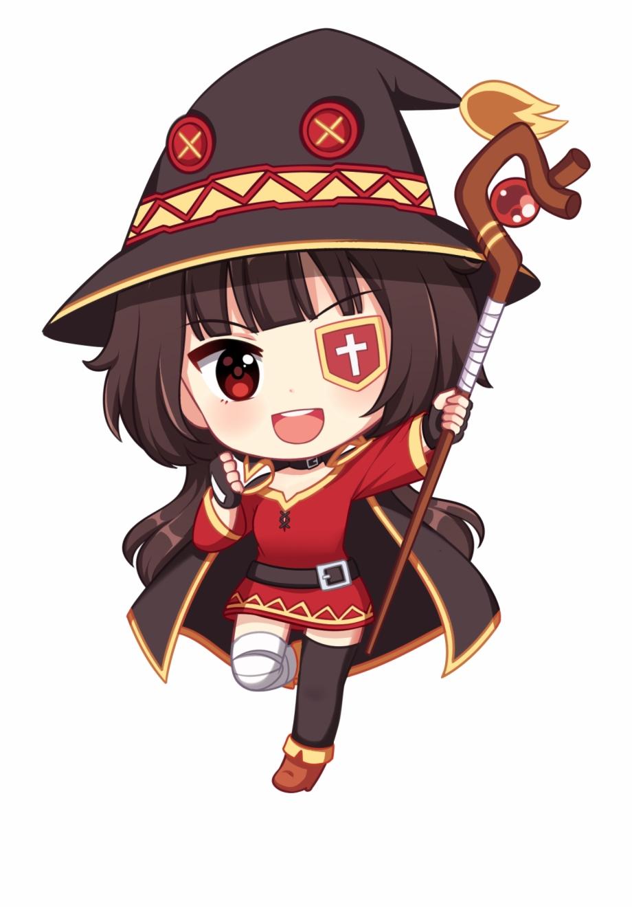 Megumin Chibi Chibi png, Free