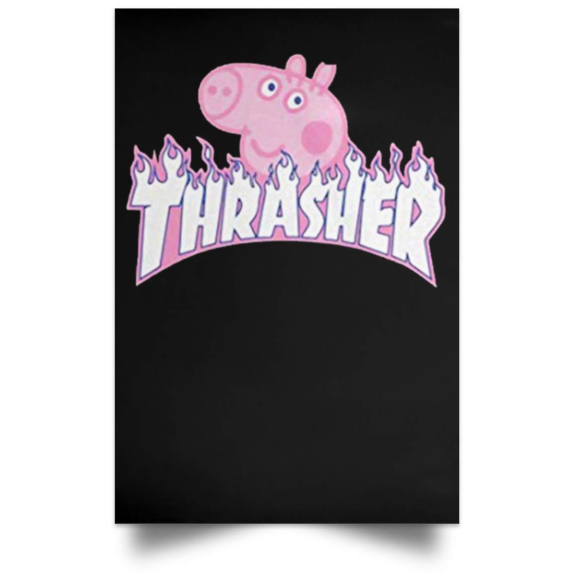 Thrasher Peppa Pig T For Men 2 Poster