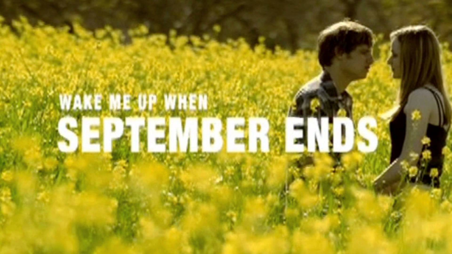 Green Day Me Up When September Ends