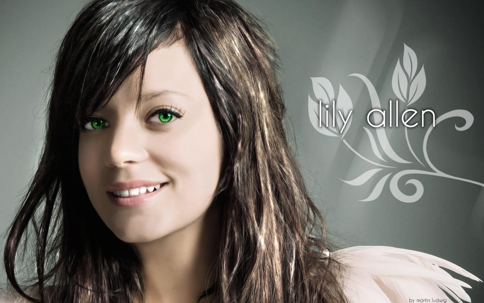 Lily Allen wallpaperx1050