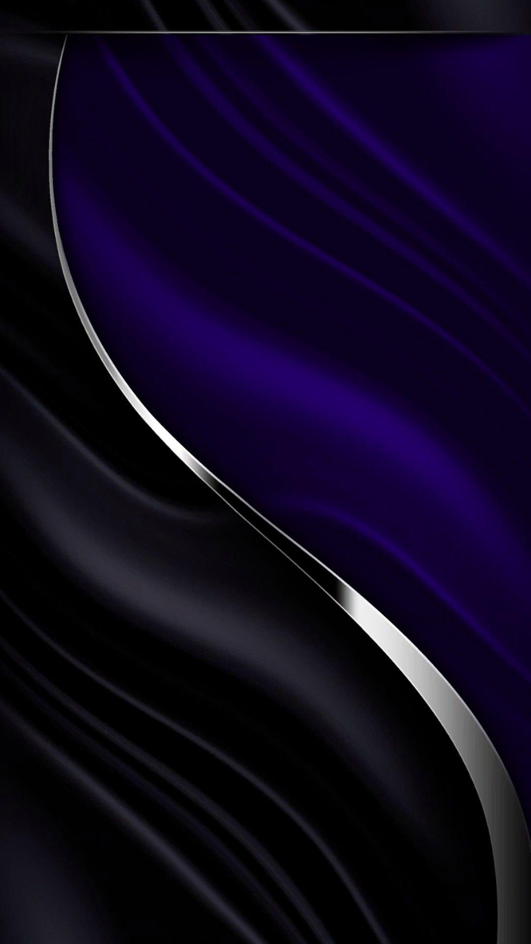 Black & Blue & Silver, too. Abstract iphone wallpaper, Abstract