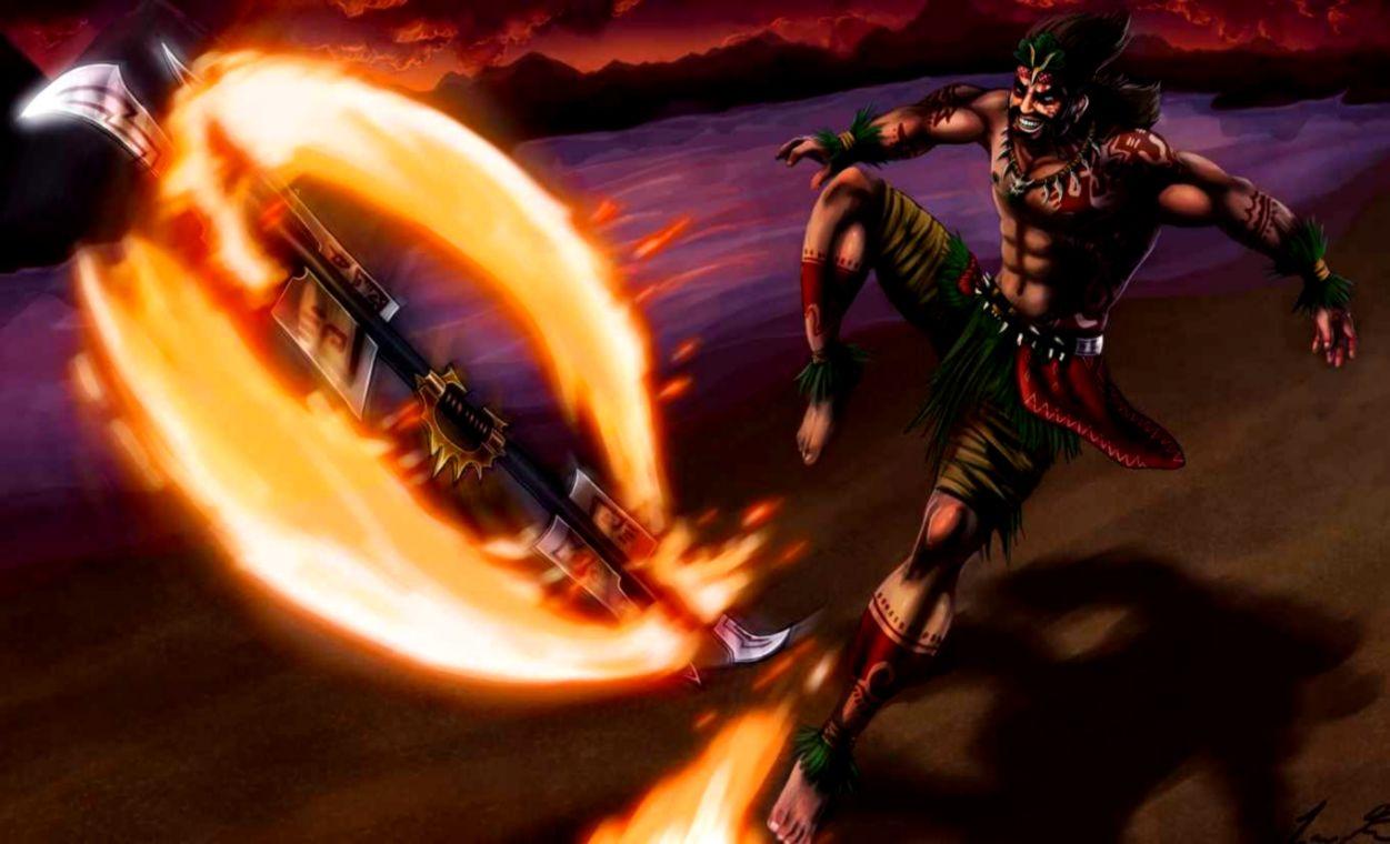 Lol Firedancer Draven. All in One Wallpaper