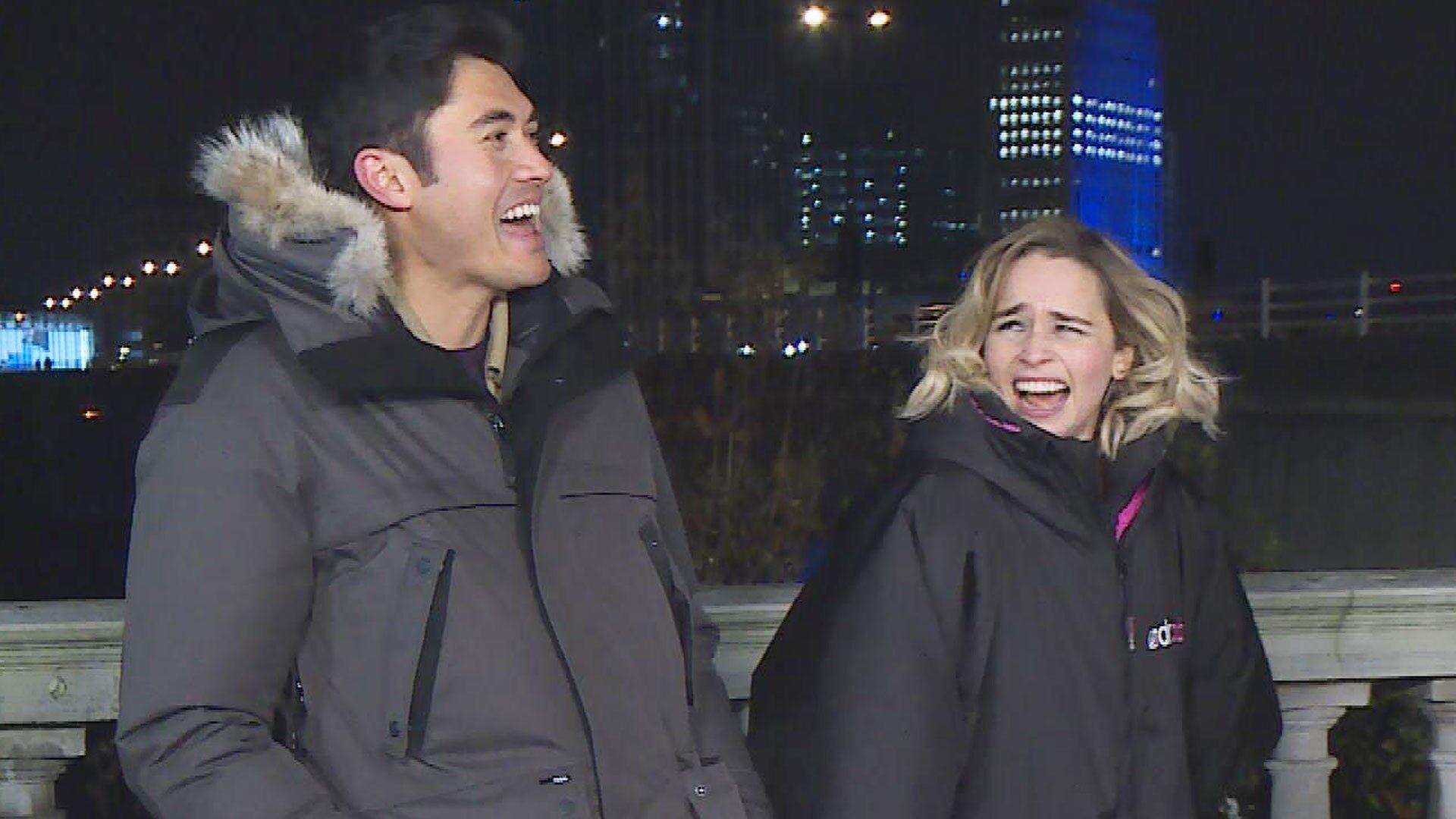 Last Christmas' Stars Henry Golding and Emilia Clarke Spill