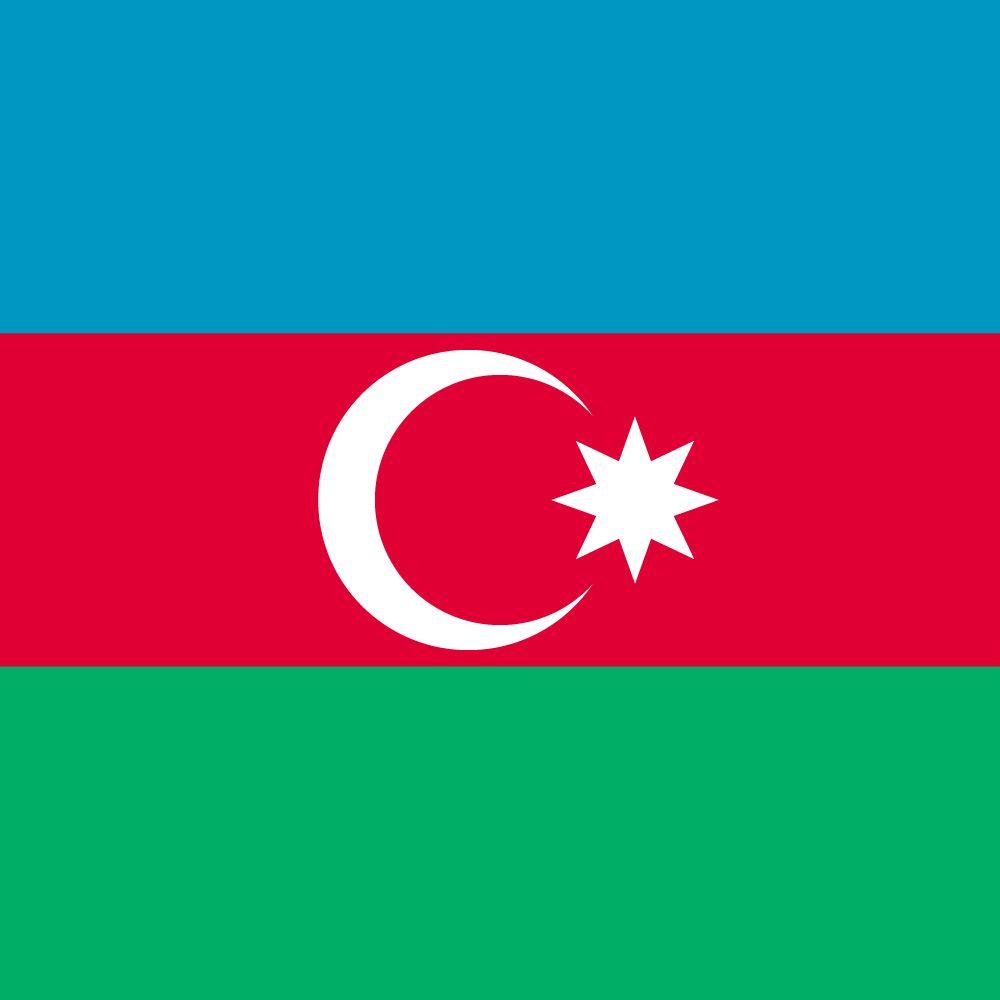 Flag of Azerbaijan image and meaning Azerbaijani flag