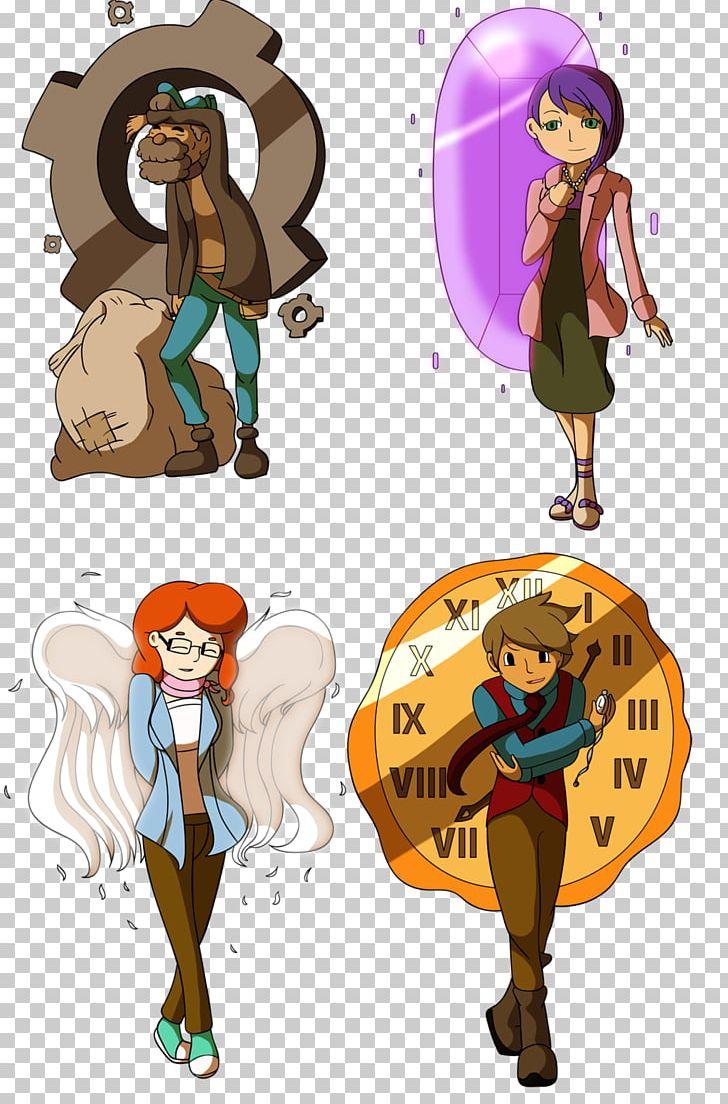 Illustration Emmy Altava Professor Hershel Layton Professor