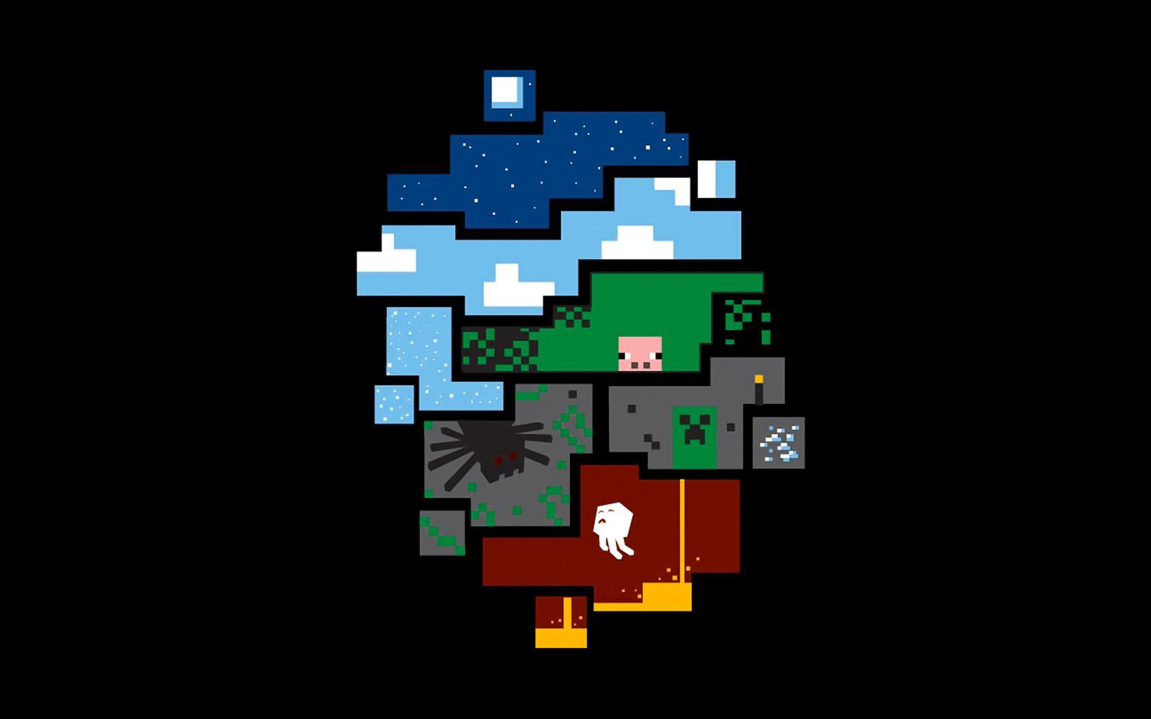 Free download minecraft desktop wallpaperminecraft official