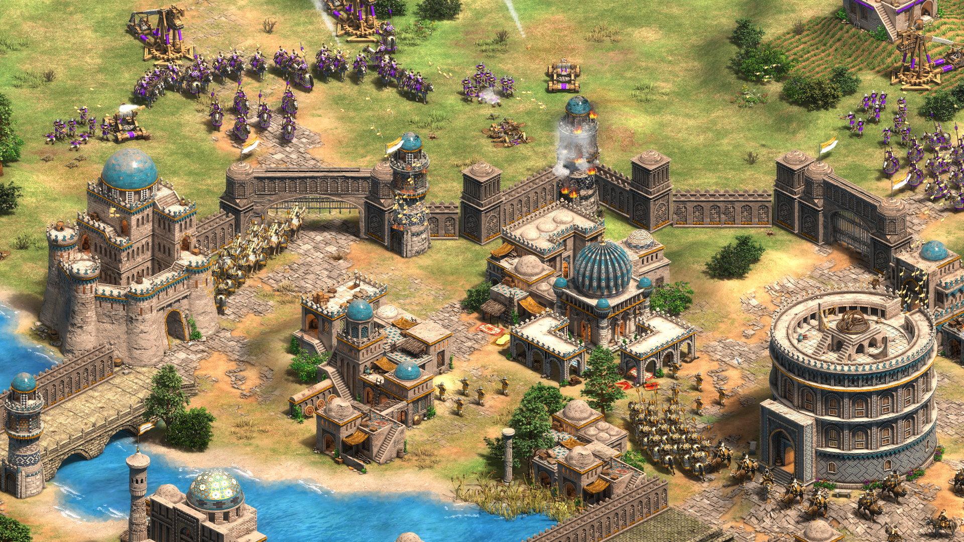 Age Of Empires 2: Definitive Edition shown off at E3. Rock