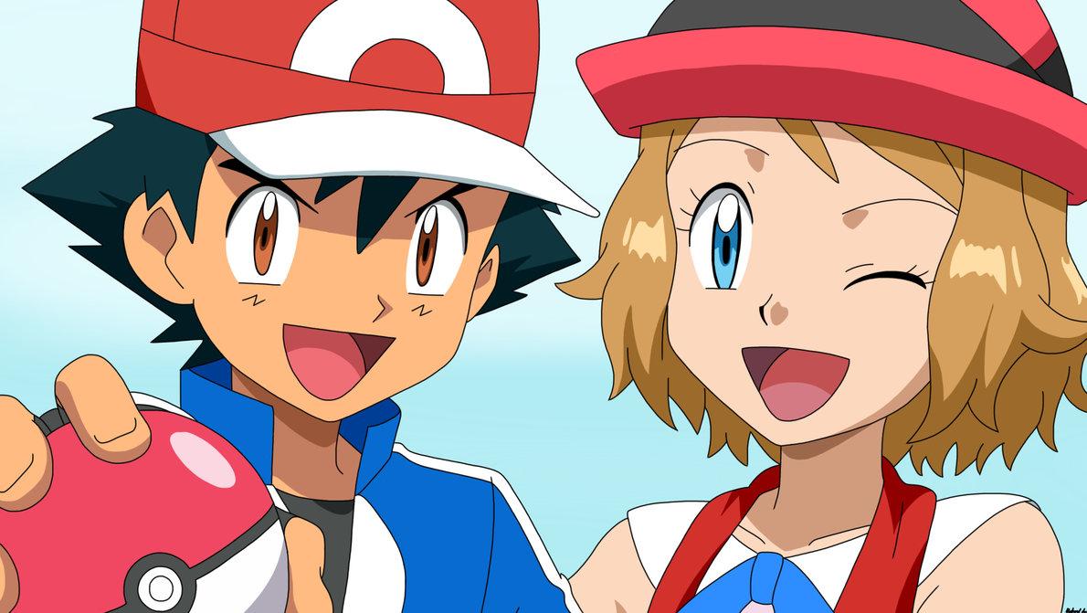 Amourshipping (Ash and Serena) Moments in Pokemon