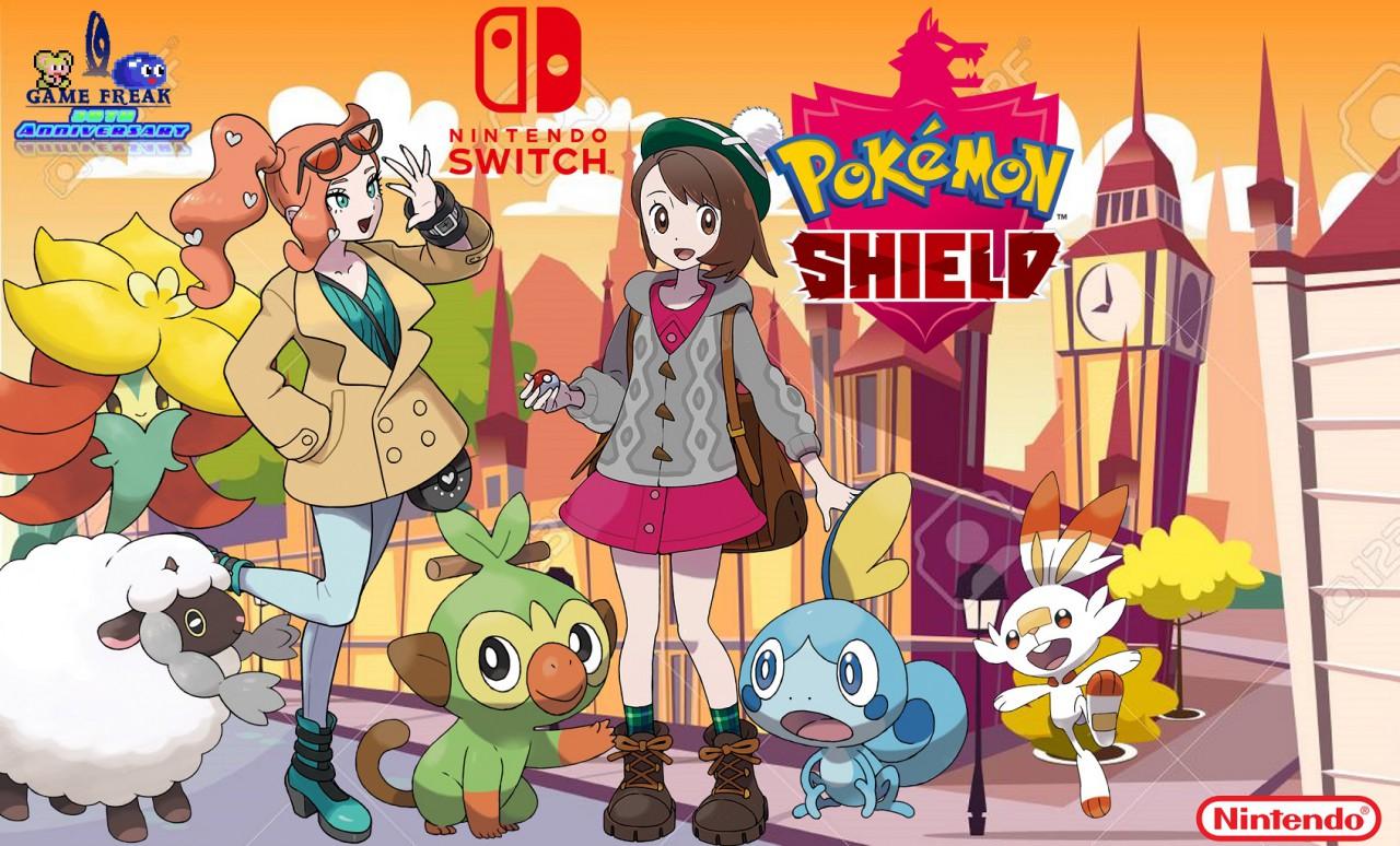 Pokemon Sword and Shield Female Trainer Custom Wallpaper