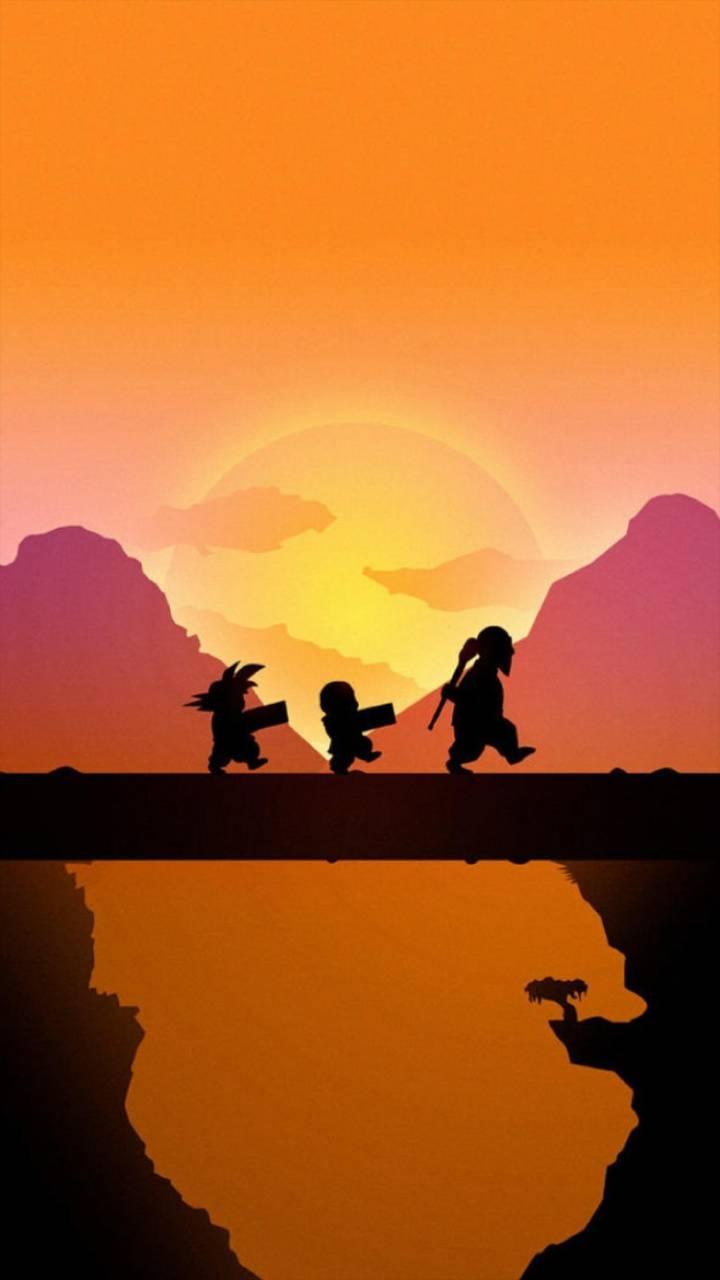 Dragon Ball sunset Wallpaper