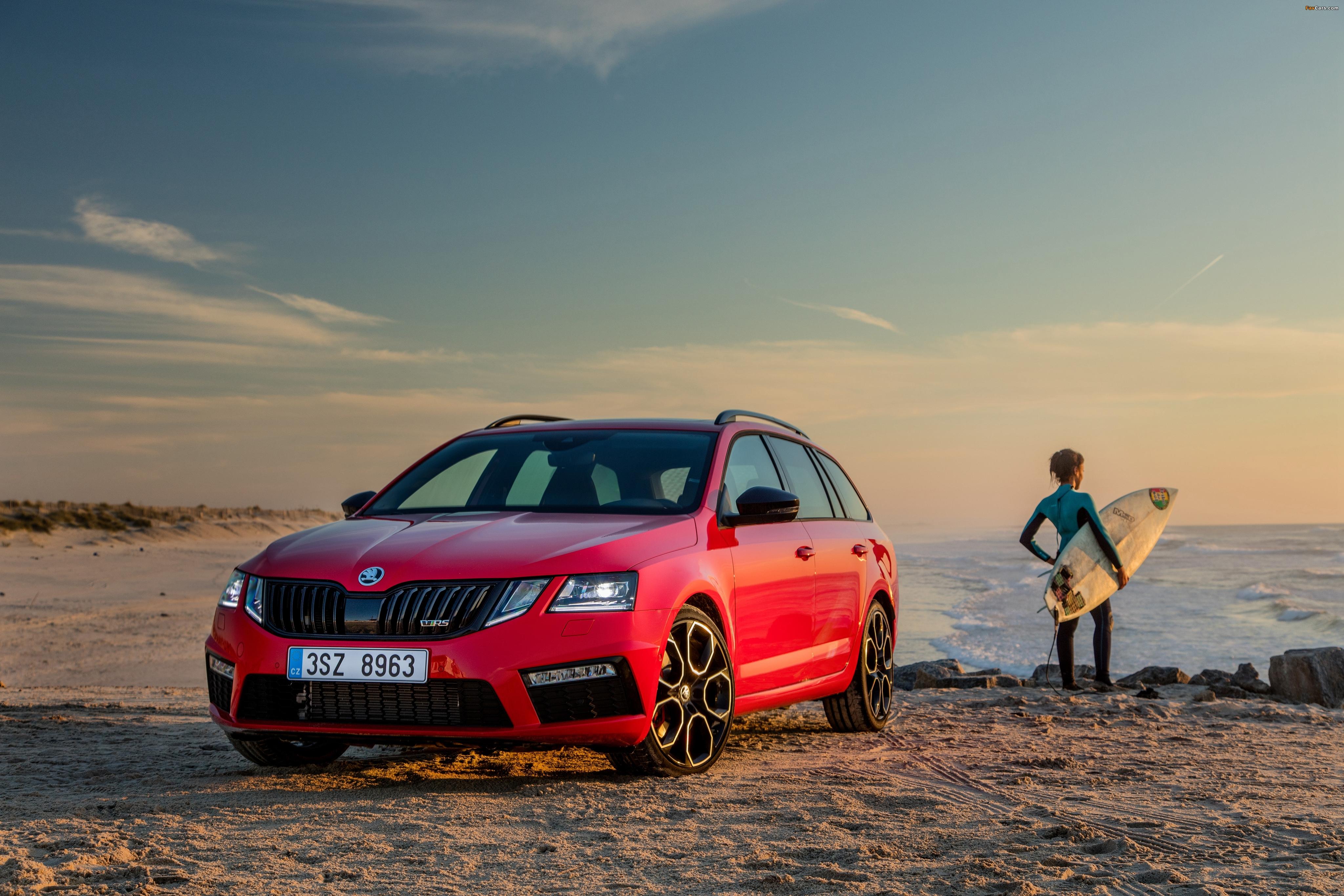 Škoda Octavia RS 245 Combi (5E) 2017 wallpaper (4096x2731)