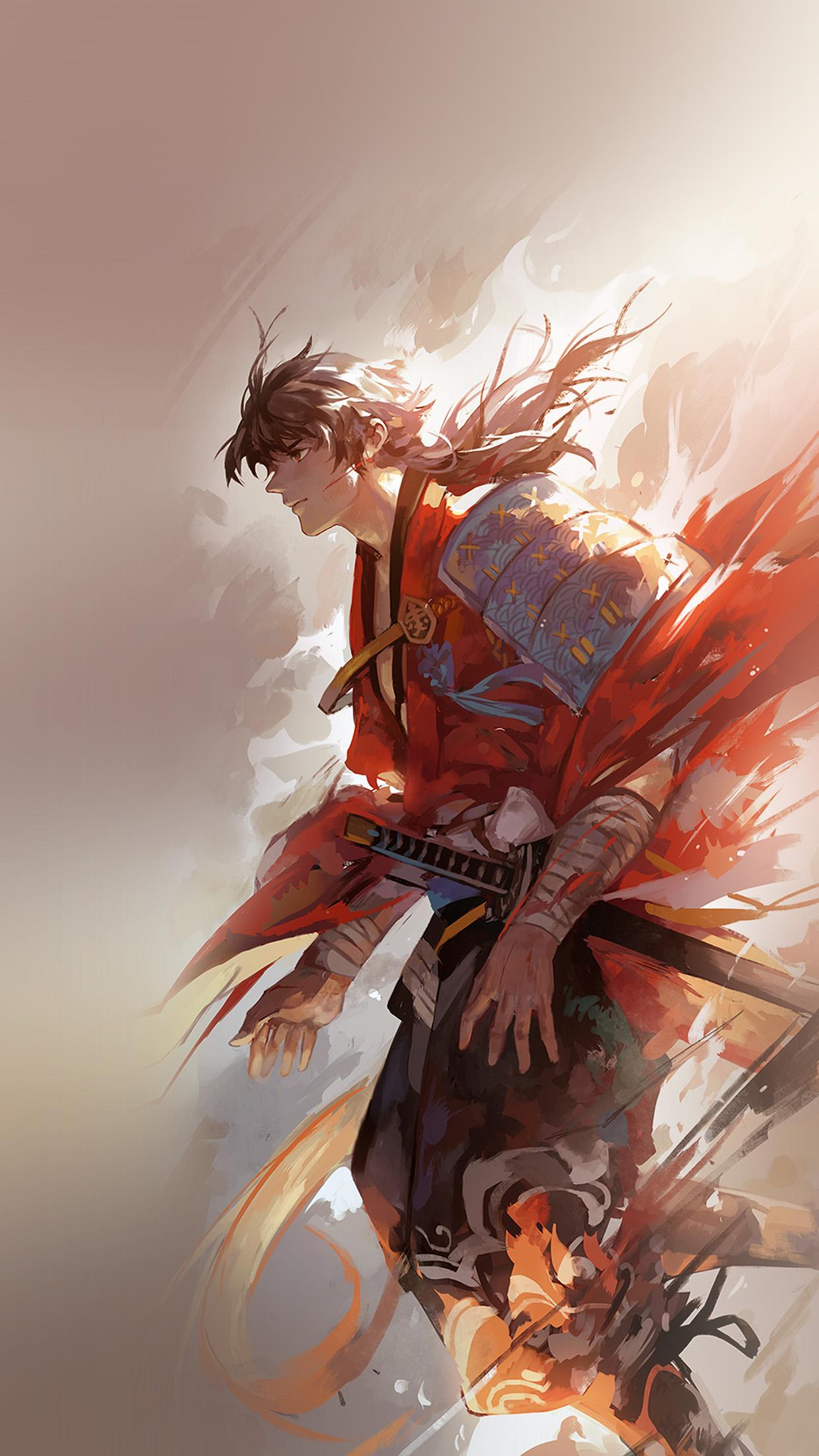 Hanyijie Hero Red Handsomeillustration Art Anime Android