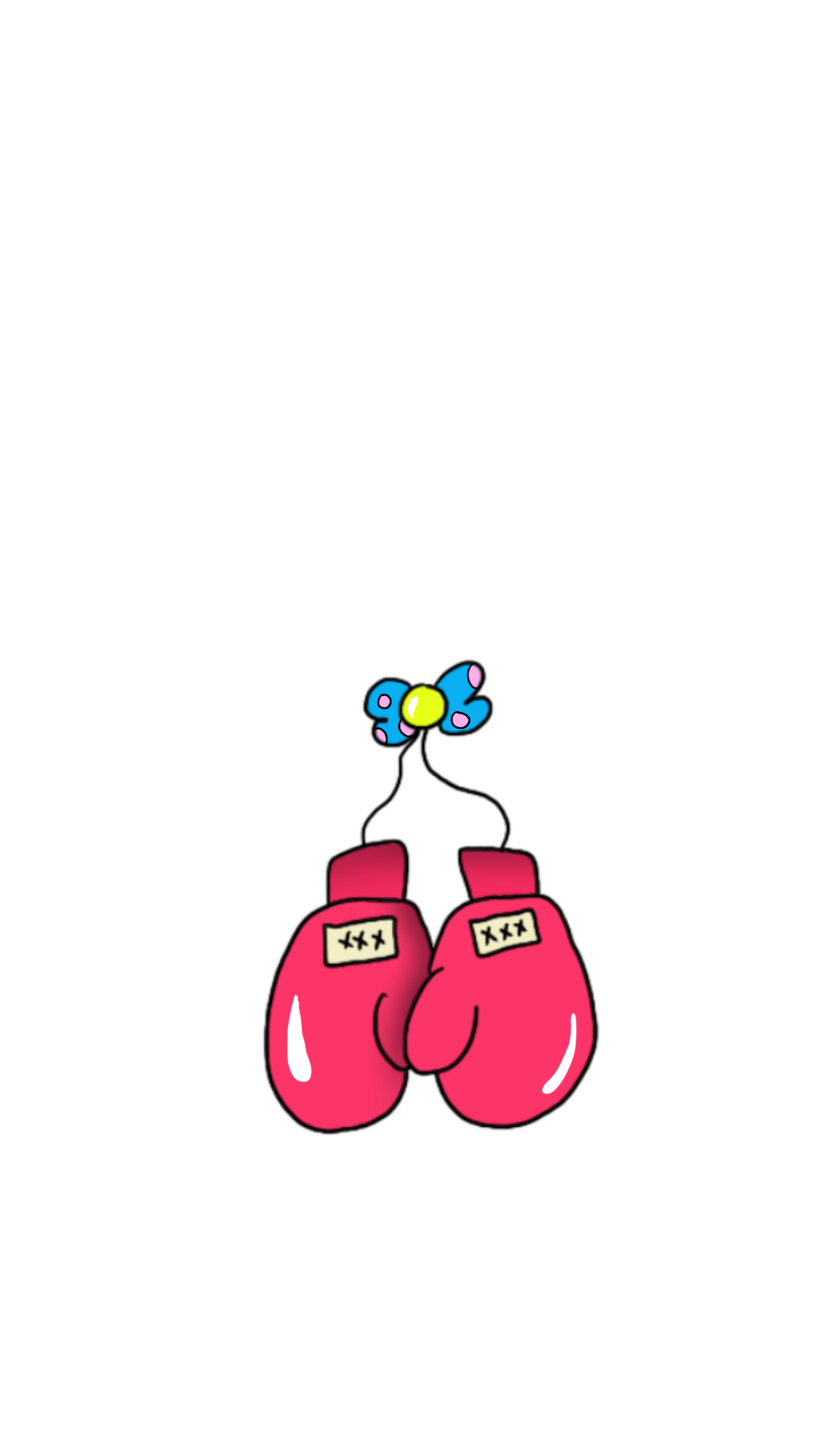 Boxing gloves phone wallpaper