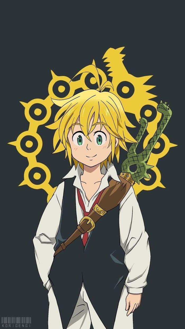 Have a wallpaper of Meliodas cause why not anime: Seven Deadly