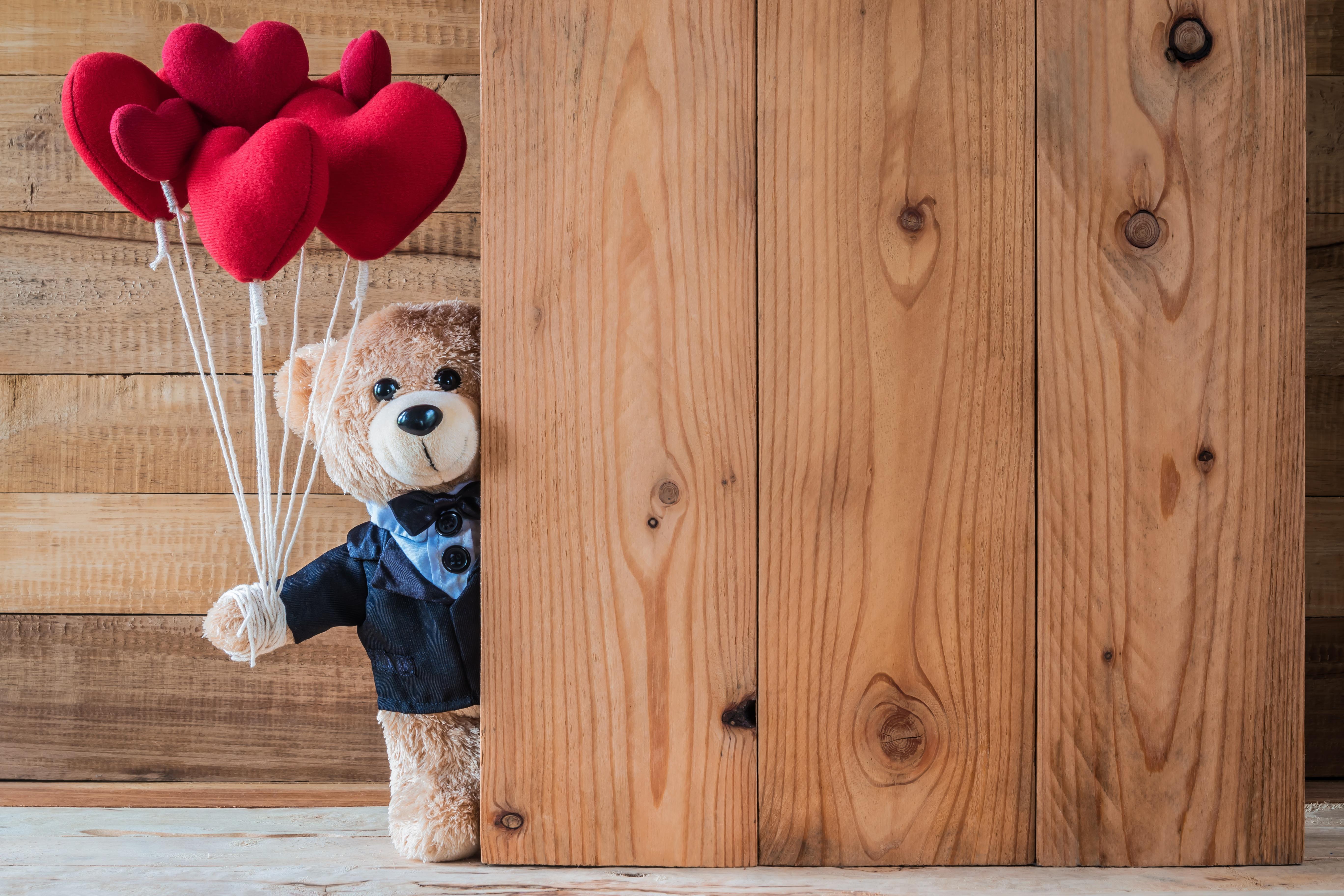 Stuffed Animal, Teddy Bear, Heart wallpaper