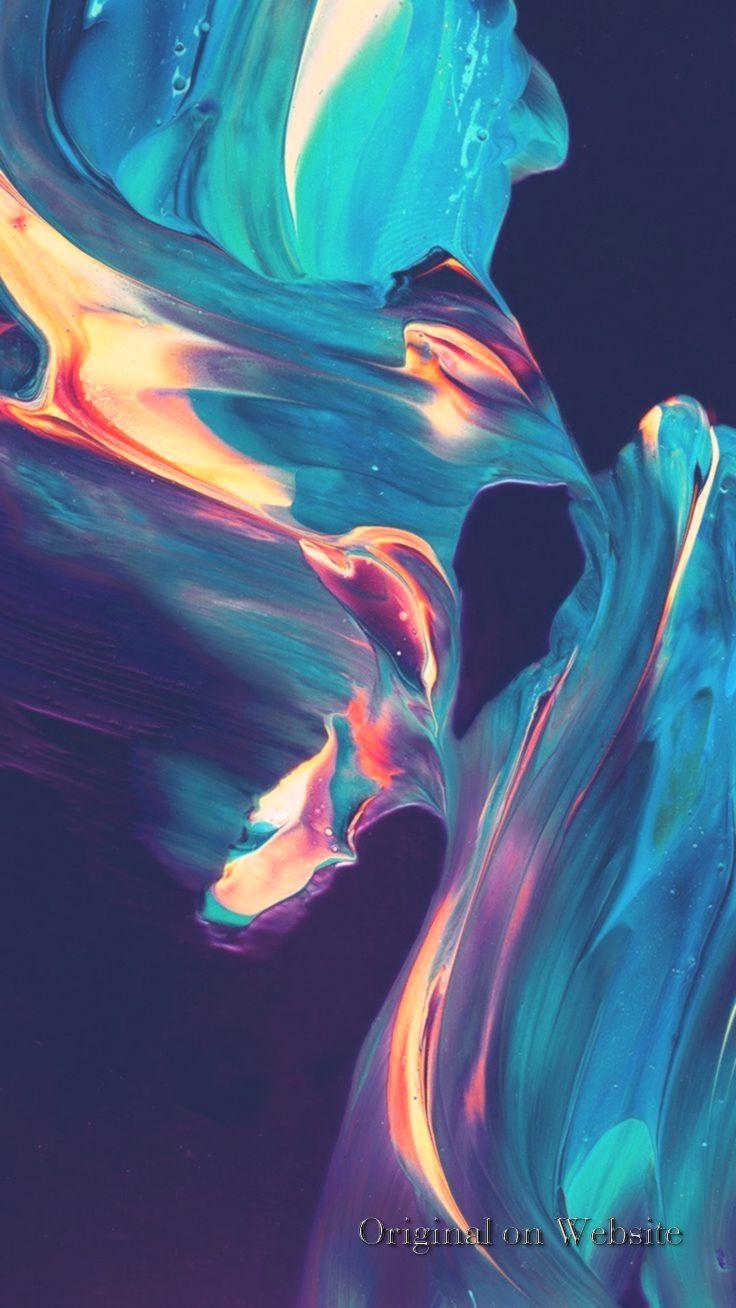 iphone X. colors. Abstract iphone wallpaper, Oneplus