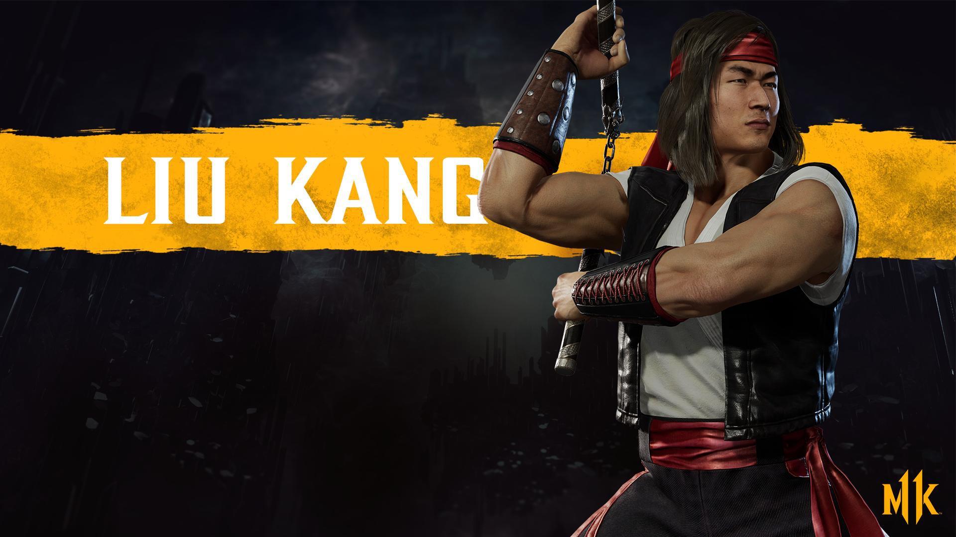 Wallpaper of Liu Kang, Mortal Kombat Video Game