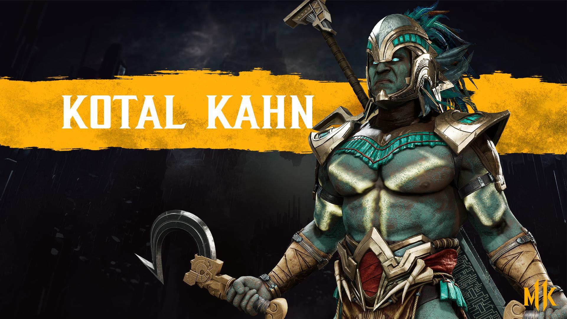 Wallpaper of Kotal Kahn, Mortal Kombat Video Game