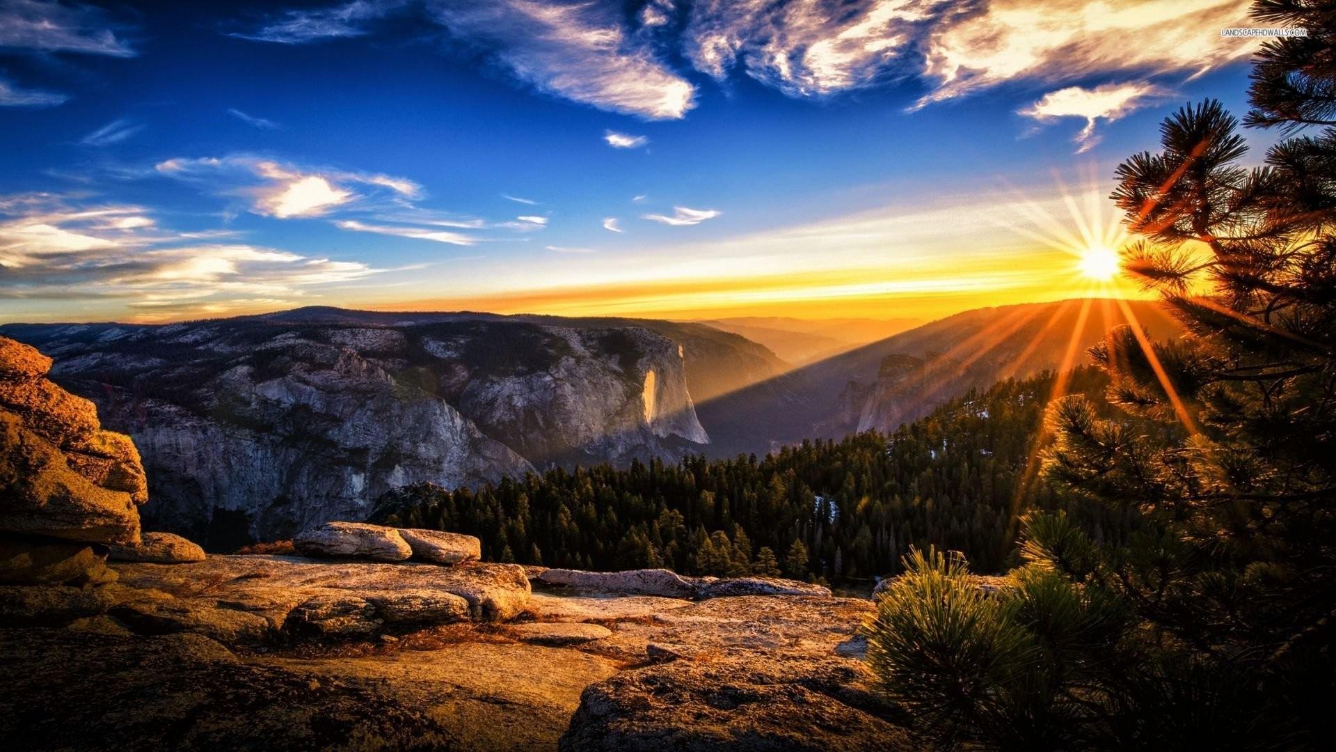 Sunrise Over The Mountains Wallpapers Wallpaper Cave