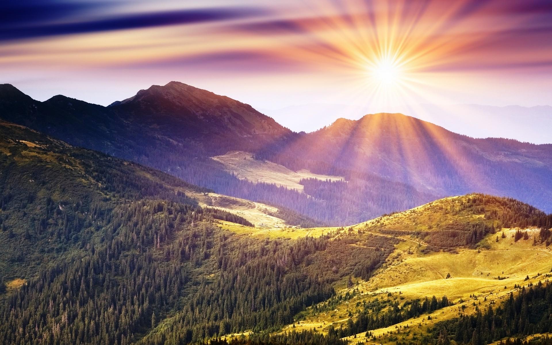 Mountain Sunrise Wallpapers Wallpaper Cave