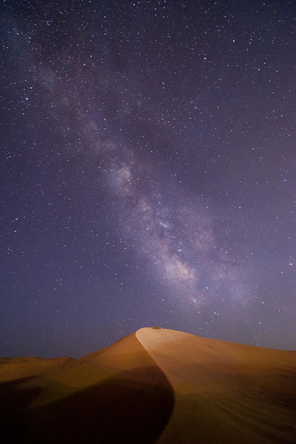 Desert Night Picture. Download Free Image