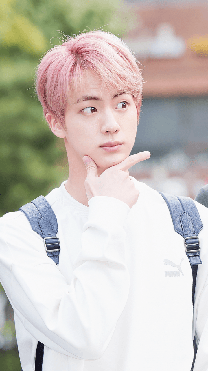 BTS Cute Jin Wallpapers Wallpaper Cave