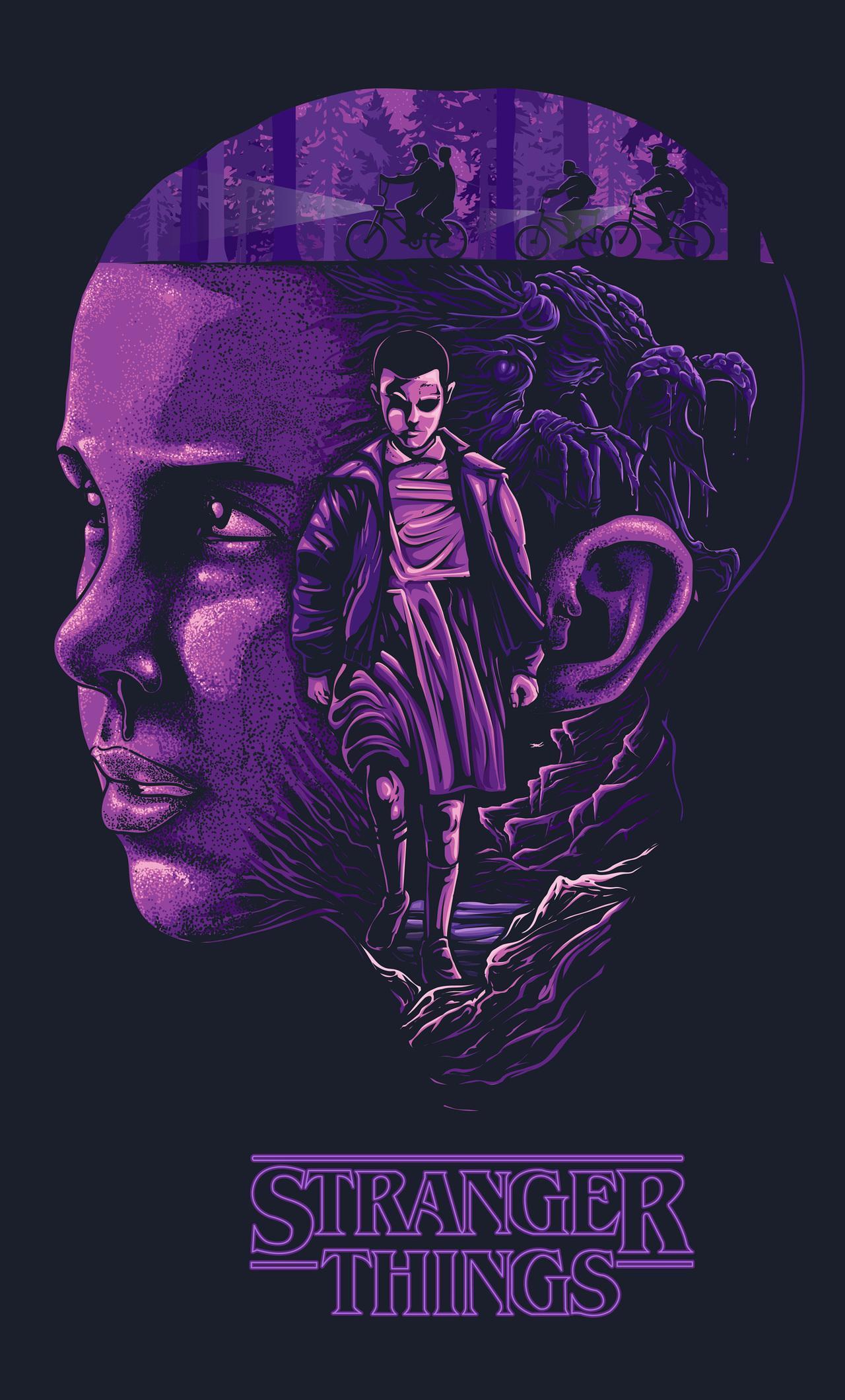 Stranger Things iPhone Wallpaper Things Eleven Poster