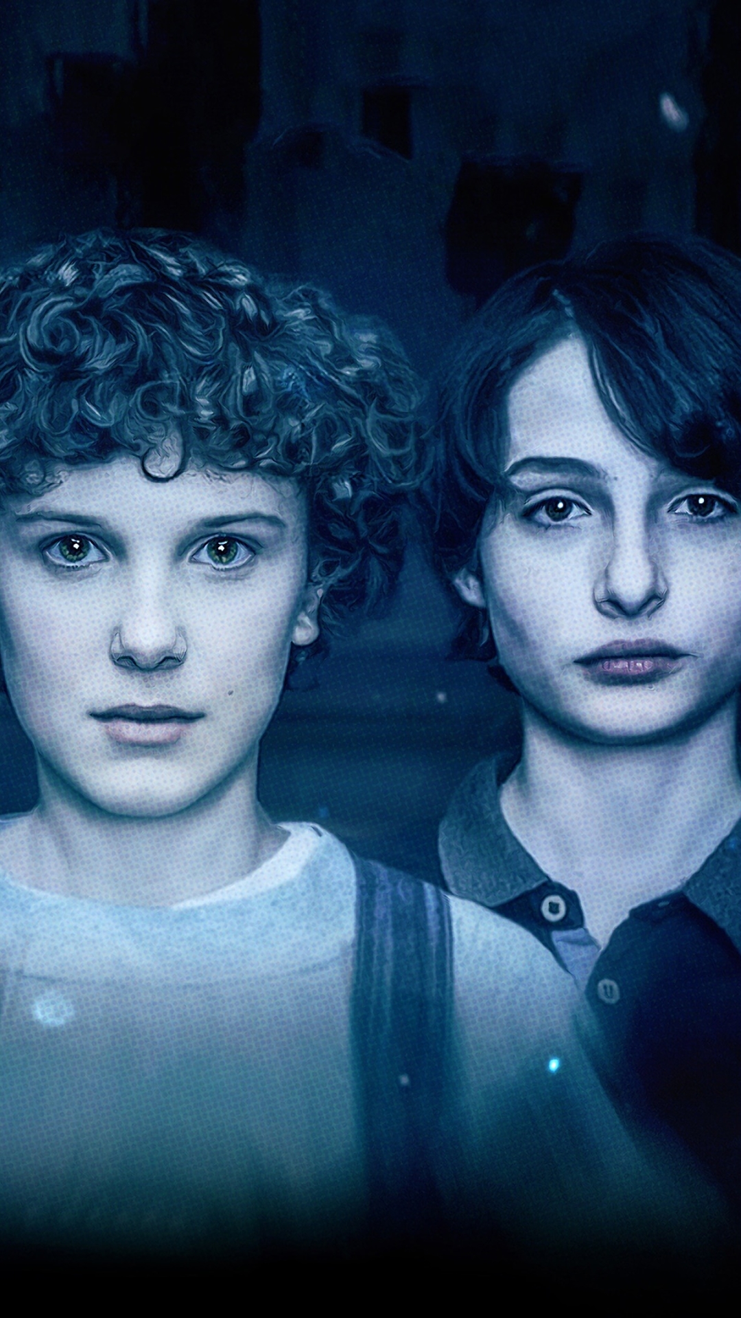 Stranger Things Wallpaper Eleven And Mike Movie Wallpaper