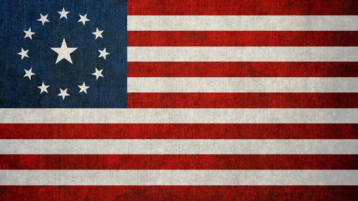 First American Flag Wallpaper