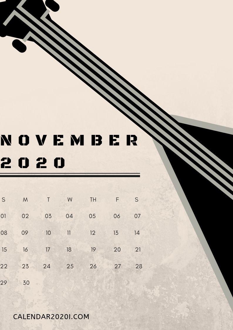 November 2020 Calendar Wallpapers ...