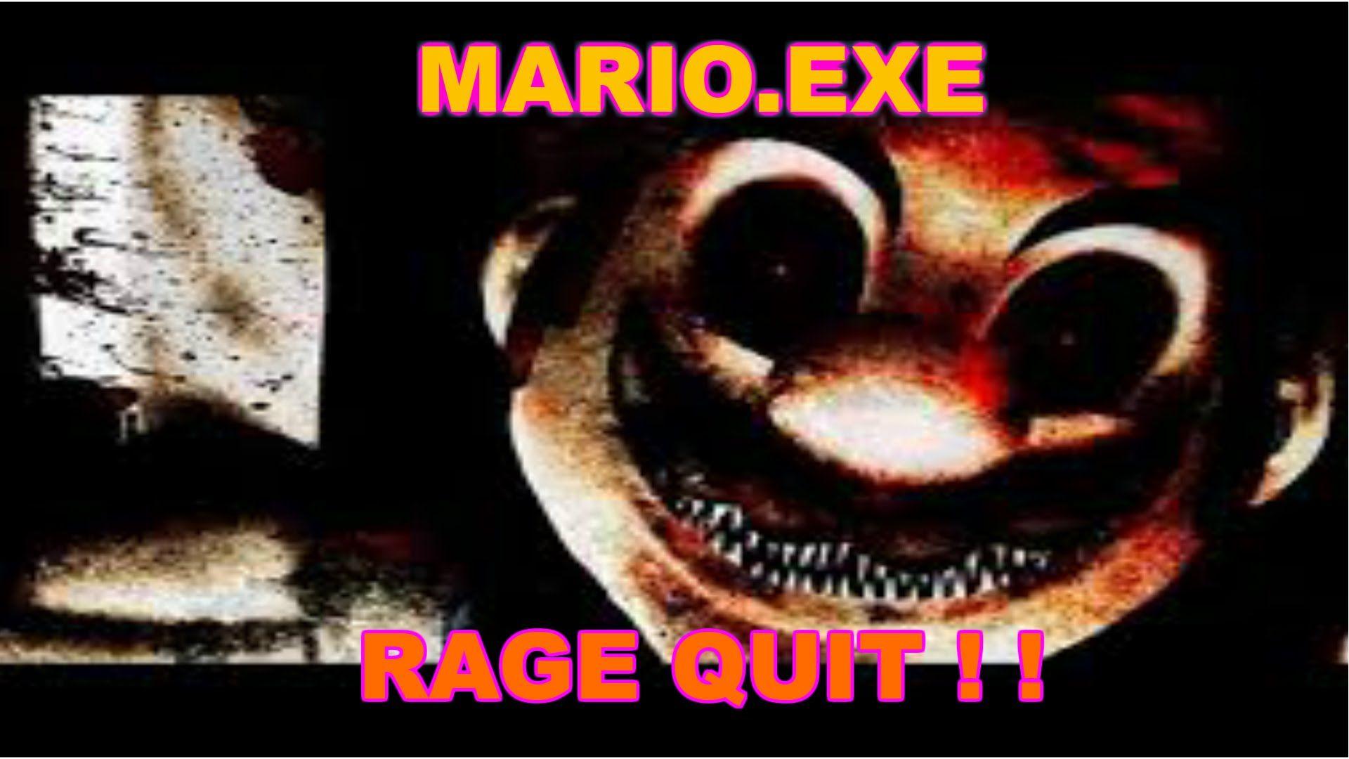 HAHA epic fail mario.exe. LatestGames. Pc gamer, Rage quit