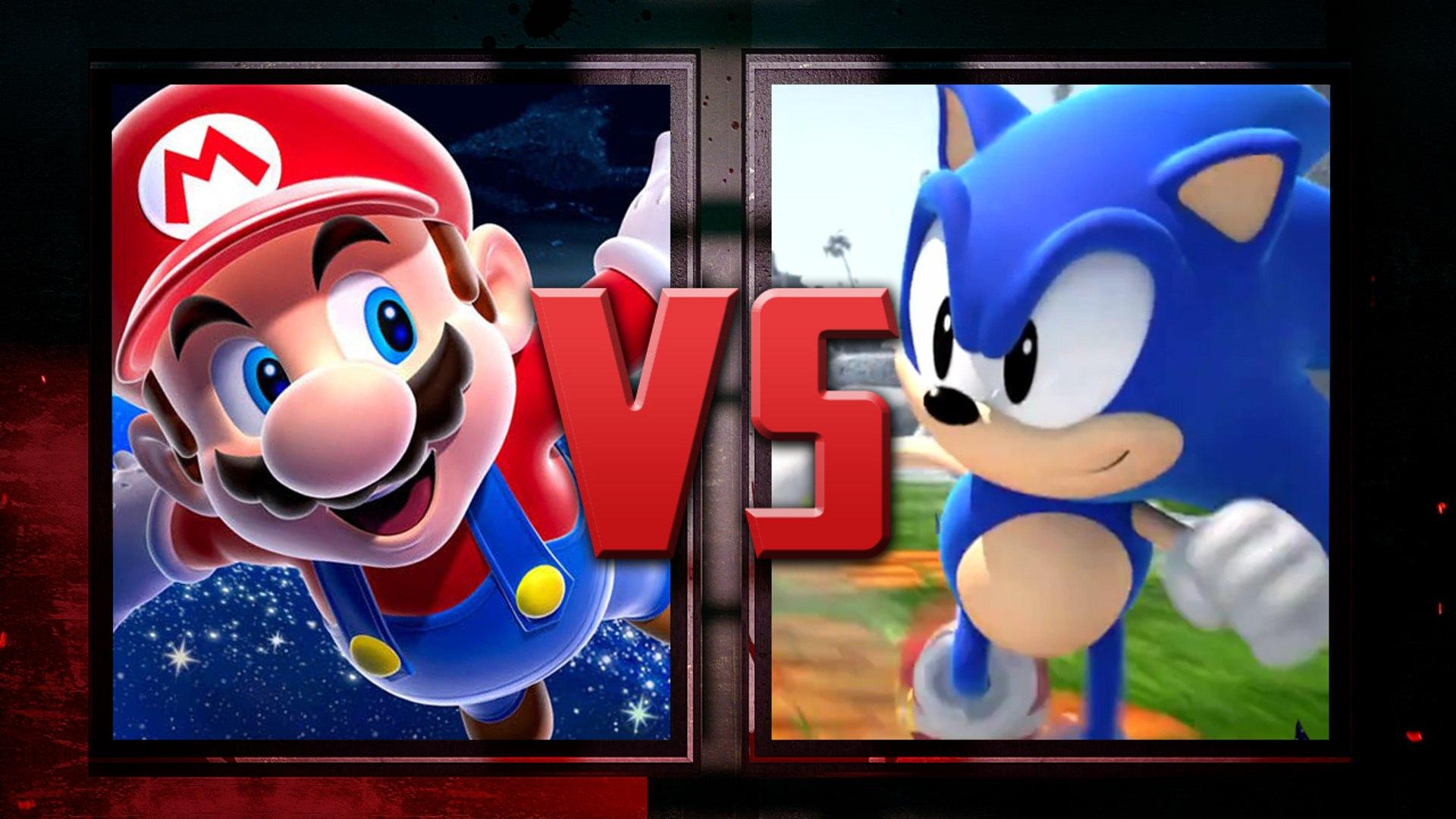 Mario Vs Sonic Exe Games Battle Mario Vs Natsu, HD
