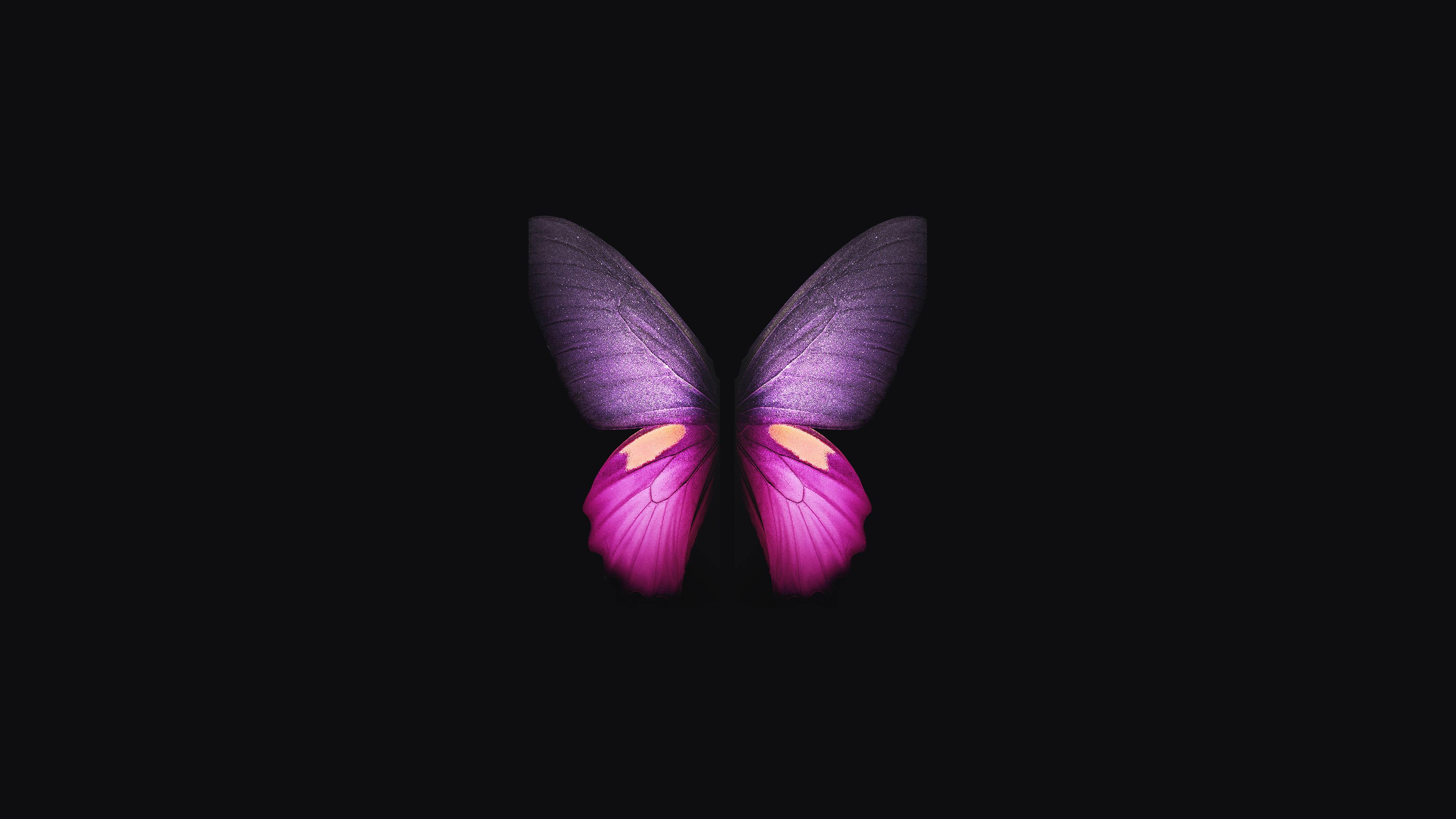 Samsung Galaxy Fold Butterfly, HD Artist, 4k Wallpaper