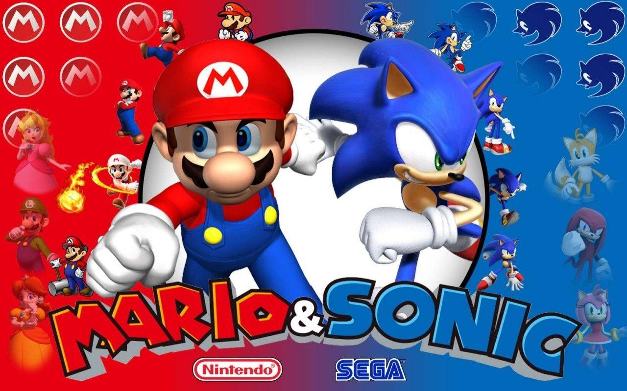 Mario & Sonic At The Olympic Games HD Wallpaper. Background