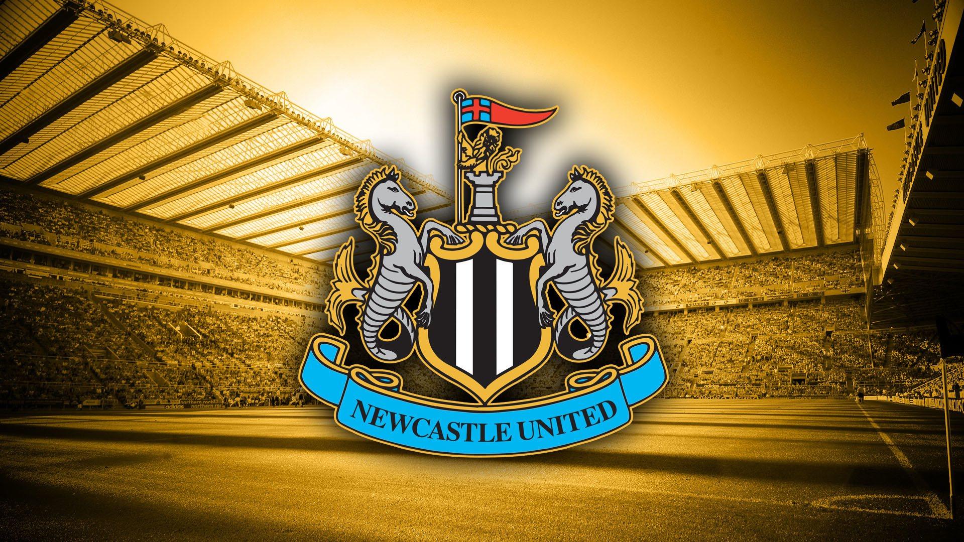 Download wallpaper Newcastle United, football, emblem