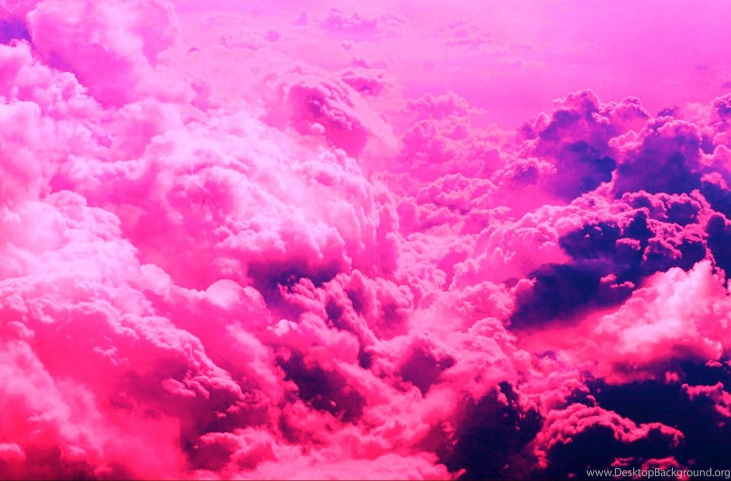 Pink Clouds Computer Wallpaper, Desktop Background Desktop