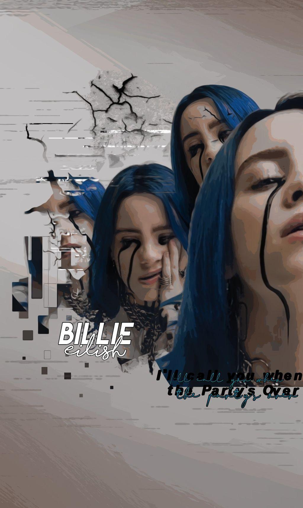 when the party's over. billieeilish edit lockscreen fre