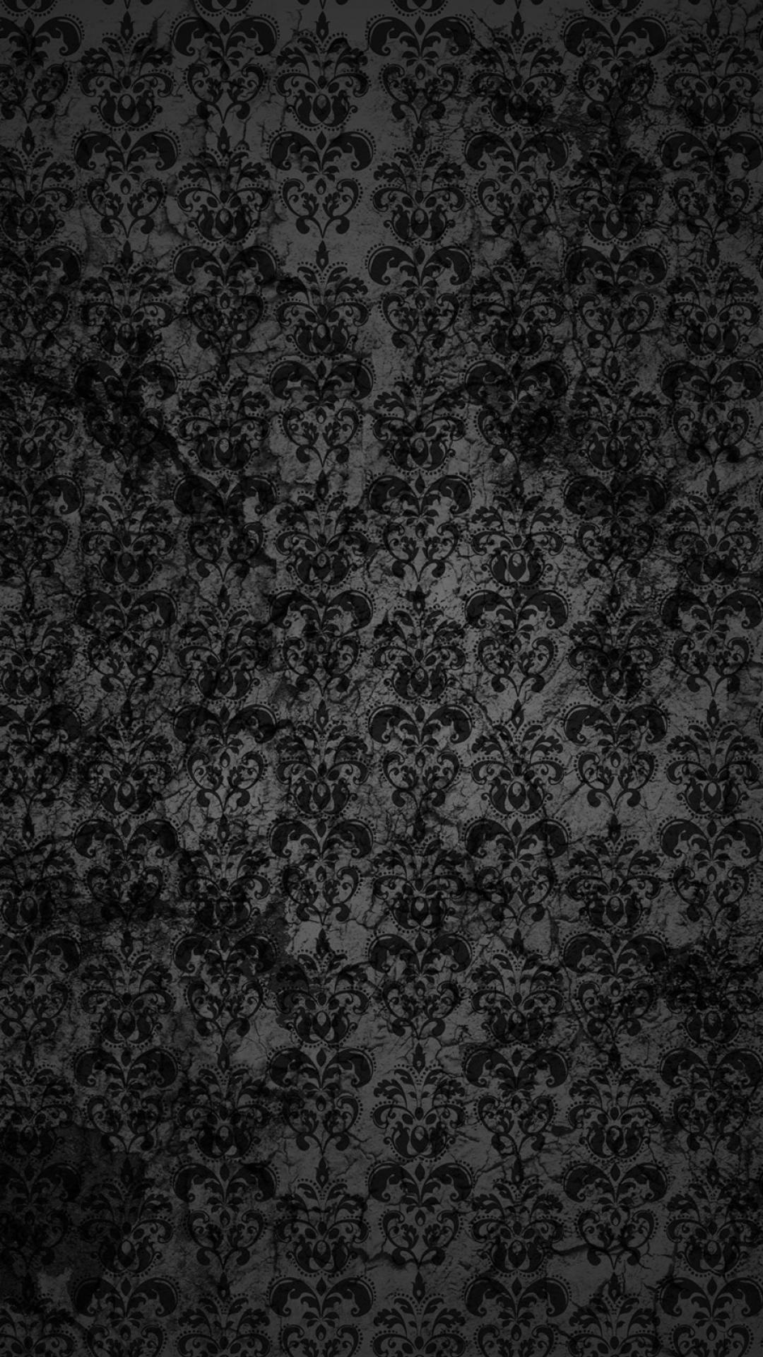 Black Lace Dark Grunge Pattern iPhone 6 Plus HD Wallpaper HD