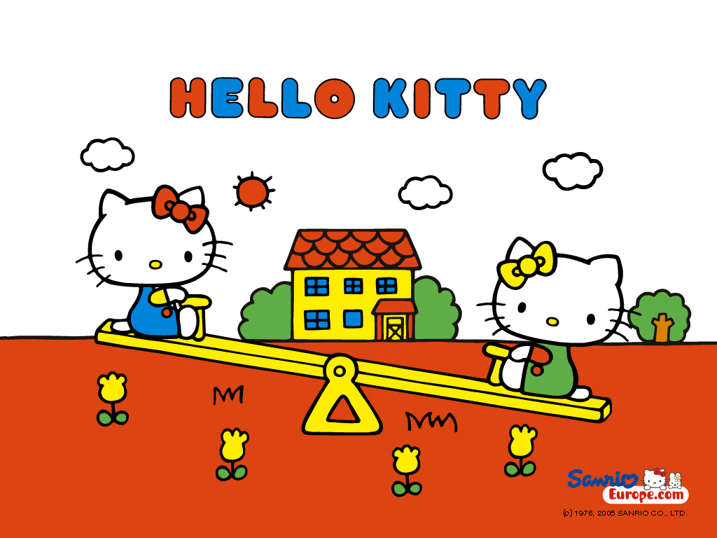 Hello Kitty and Mimmy