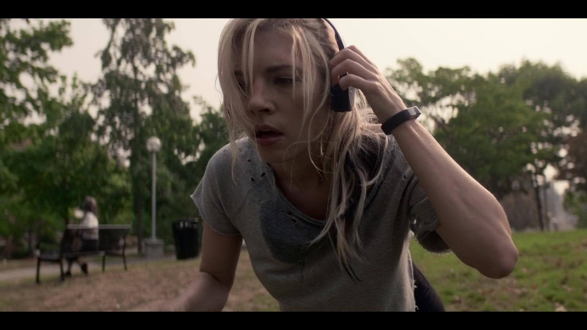 Fitbit Fitness Tracker Worn by Katheryn Winnick in Wu