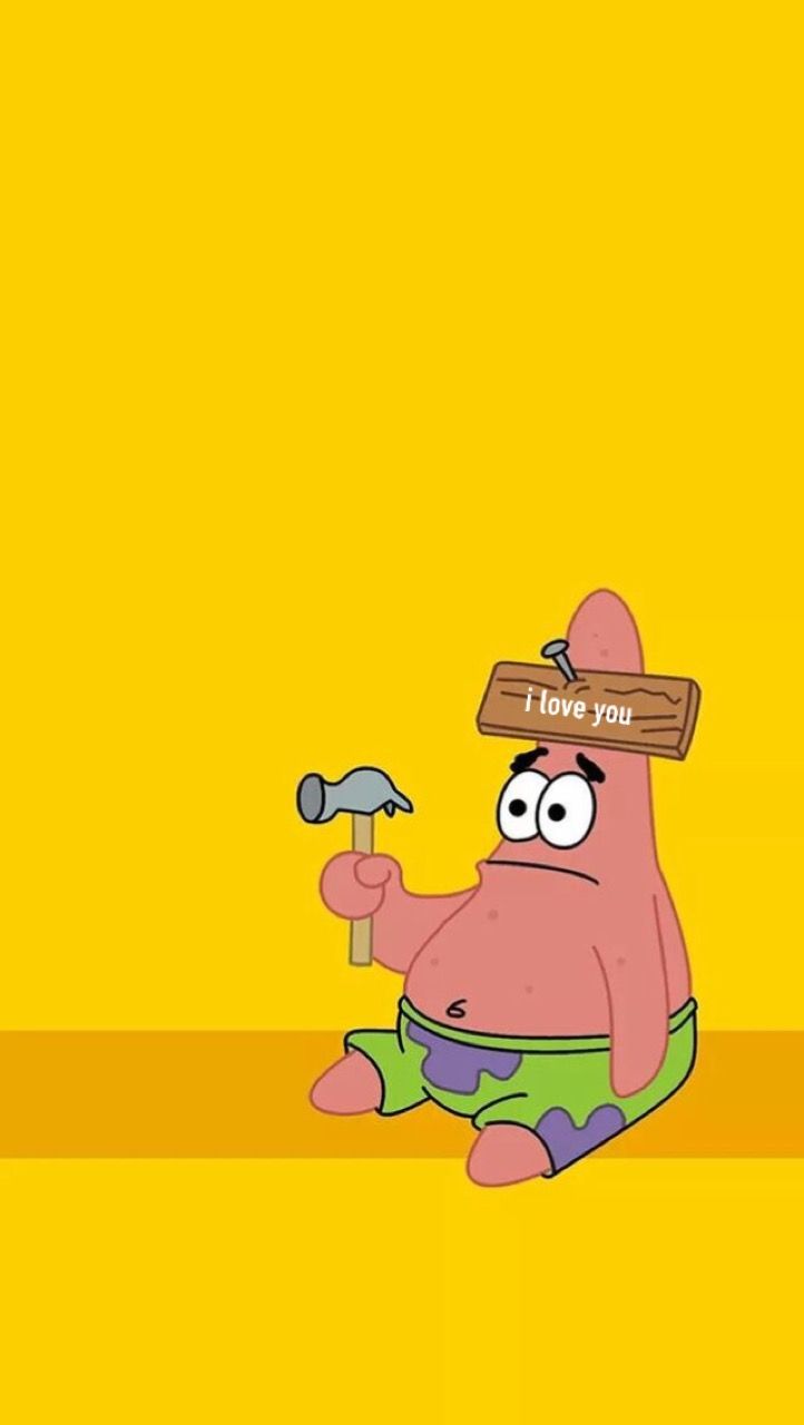 patrick star aesthetic. i love you. cool. Cute