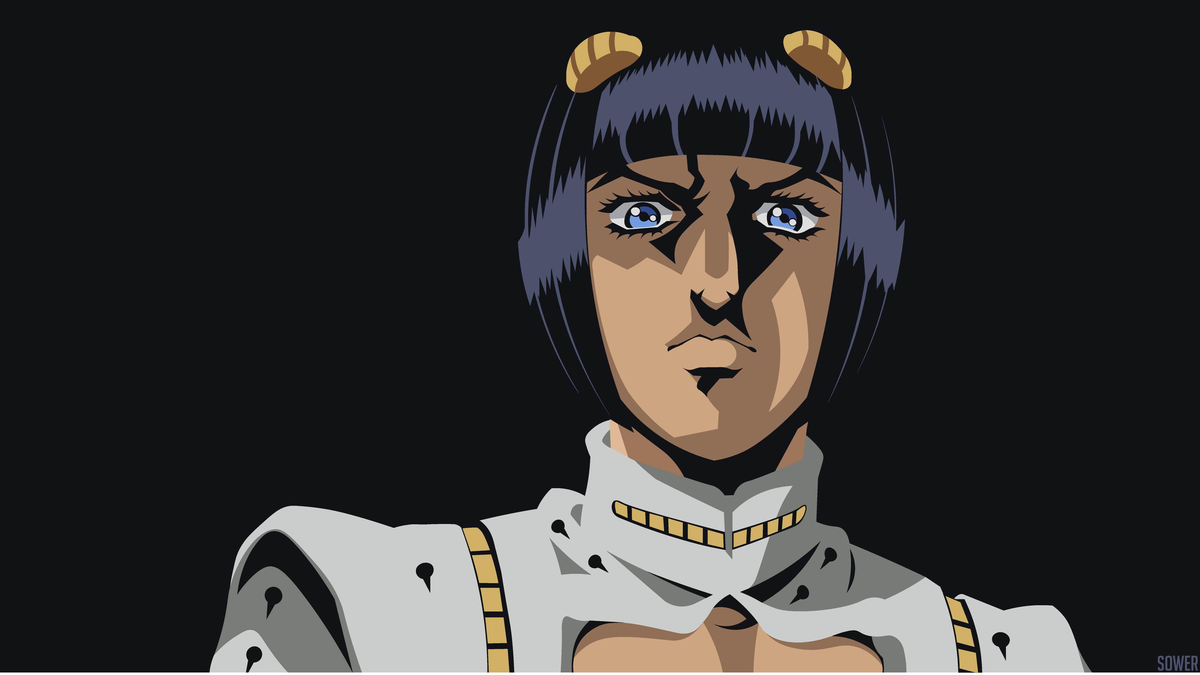 Fanart Bruno Bucciarati 4K Wallpaper