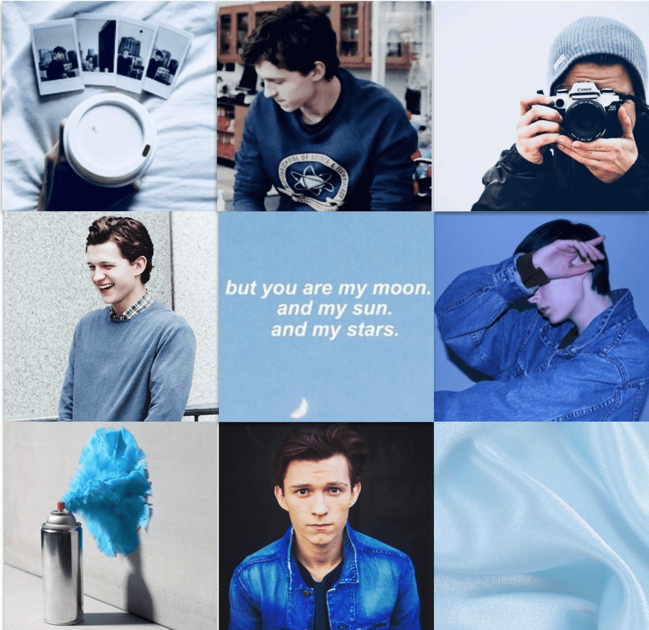 Tom Holland Aesthetic. Moodboards. Imagines