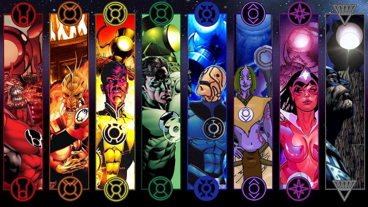 All of the Lantern Corps.!