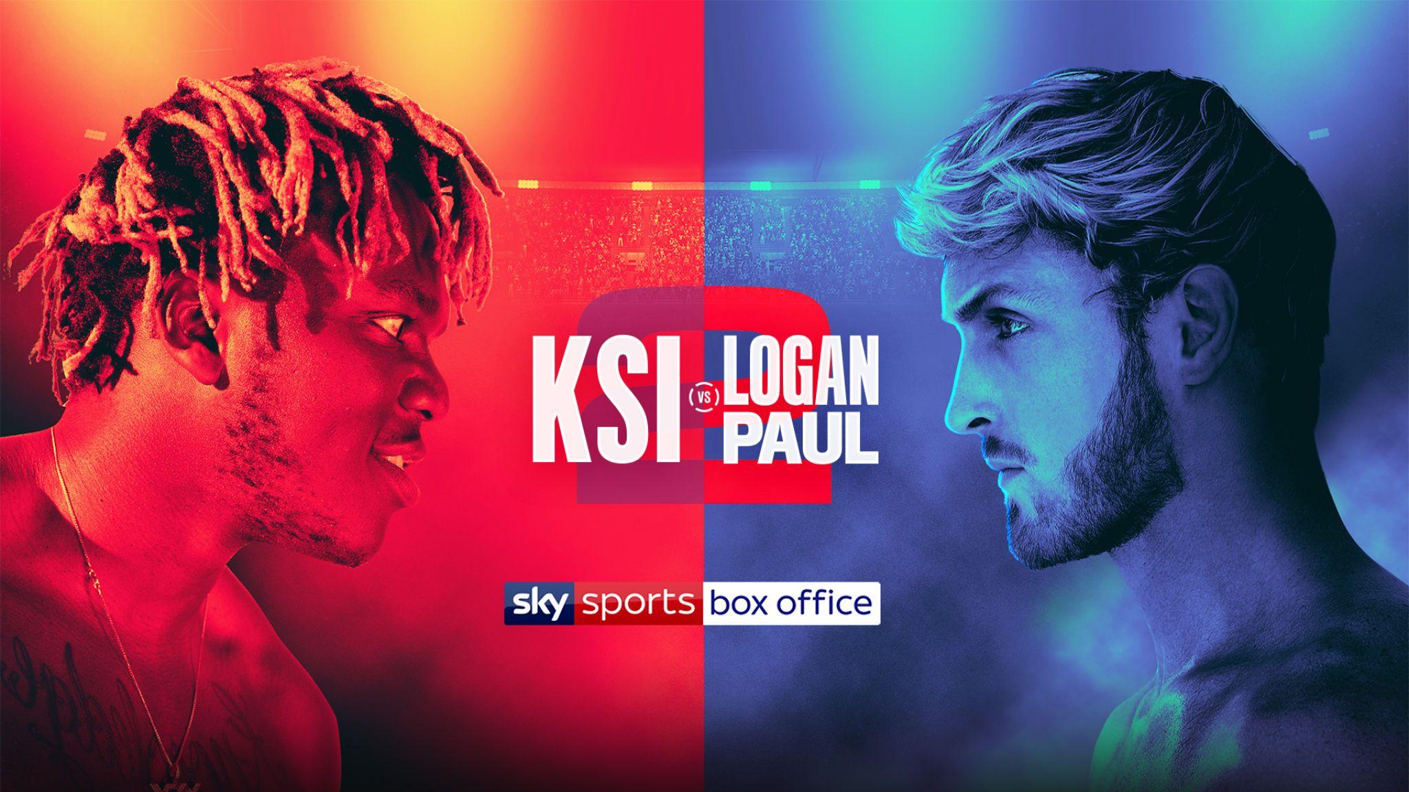 KSI vs Logan Paul 2: Booking information for KSI's