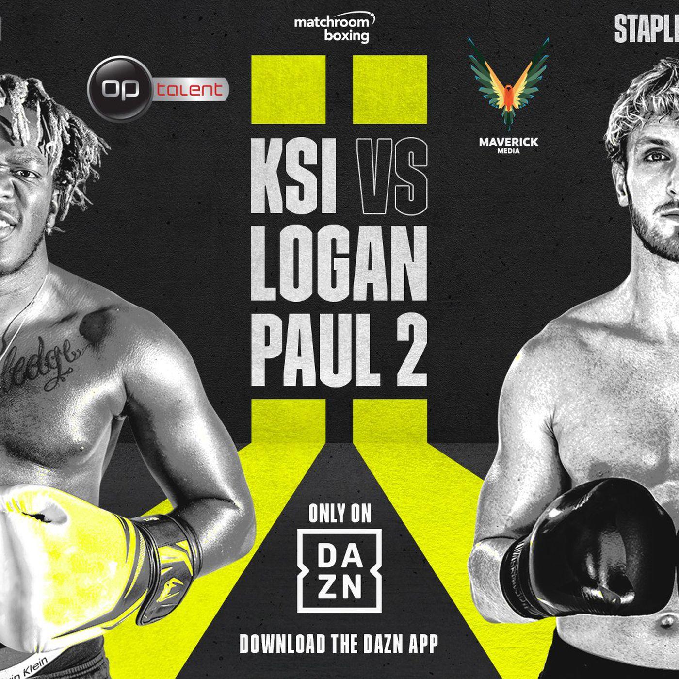 KSI Logan Paul Rematch Will Be Pro Fight On DAZN, Nov. 9
